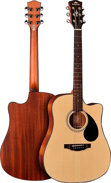 Kepma K3 Series D3-130 Acoustic Guitar, Action Position Back