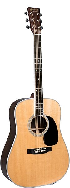 Martin D-35E Dreadnought Acoustic-Electric Guitar (with Case), Action Position Back