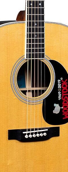 Martin D-35 Woodstock 50th Anniversary Acoustic Guitar (with Case), Action Position Back