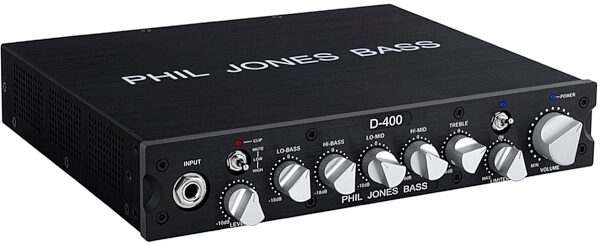 Phil Jones Bass D400 Digital Bass Amplifier Head (350 Watts), Main