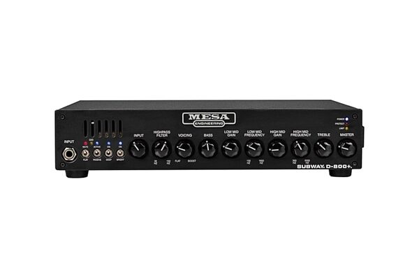 Mesa/Boogie Subway D-800 Plus Bass Guitar Amplifier Head (800 watts), New, Main