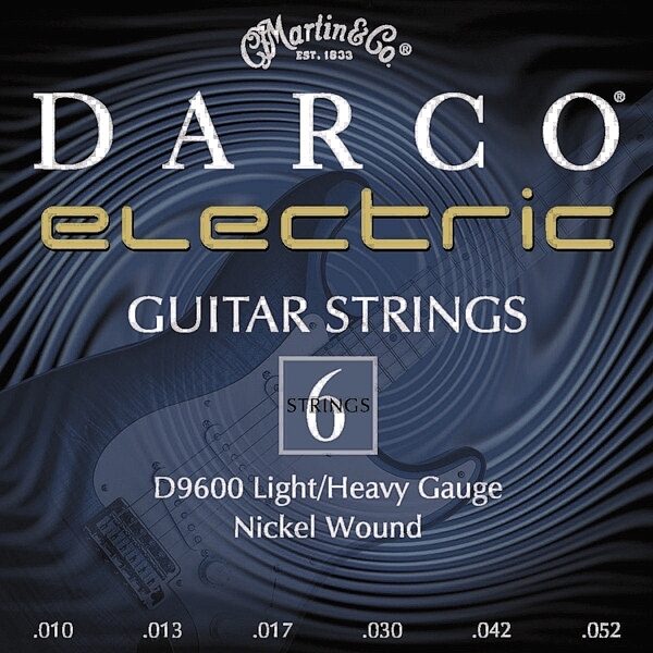 Martin Darco Electric Guitar Strings, Light Heavy