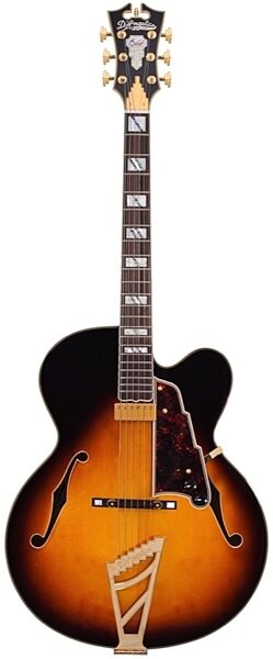 D'Angelico Excel EXL-1 Archtop Hollowbody Electric Guitar (with Case), Main