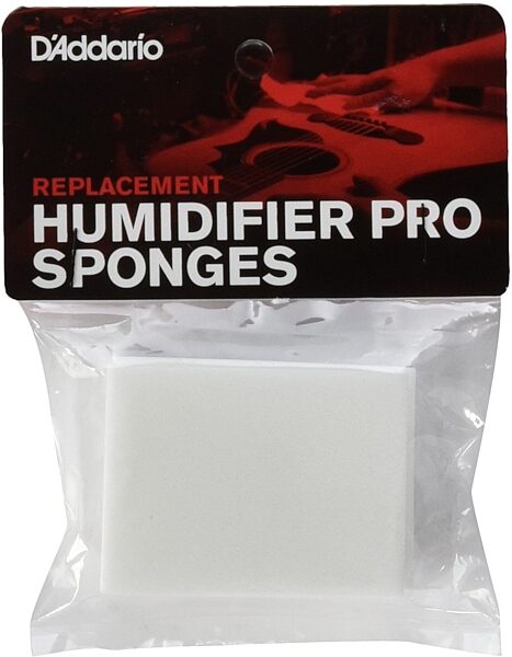 D'Addario GHP-RS Humidifier Replacement Sponges, New, Action Position Back