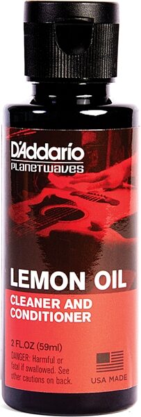 D'Addario PW-LMN Lemon Oil, New, Action Position Front