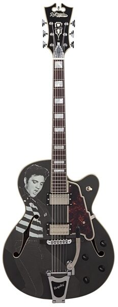 D'Angelico Limited Edition Elvis Presley EXL-175 Hollowbody Electric Guitar (with Case), Main