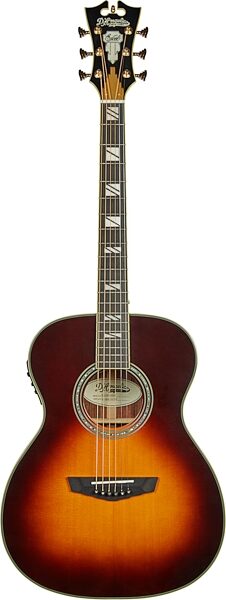 D'Angelico Excel Tammany Acoustic-Electric Guitar (with Case), Action Position Back