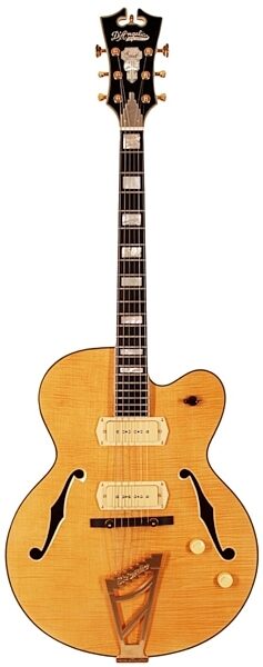 D'Angelico EX-59 Hollowbody Electric Guitar, Natural