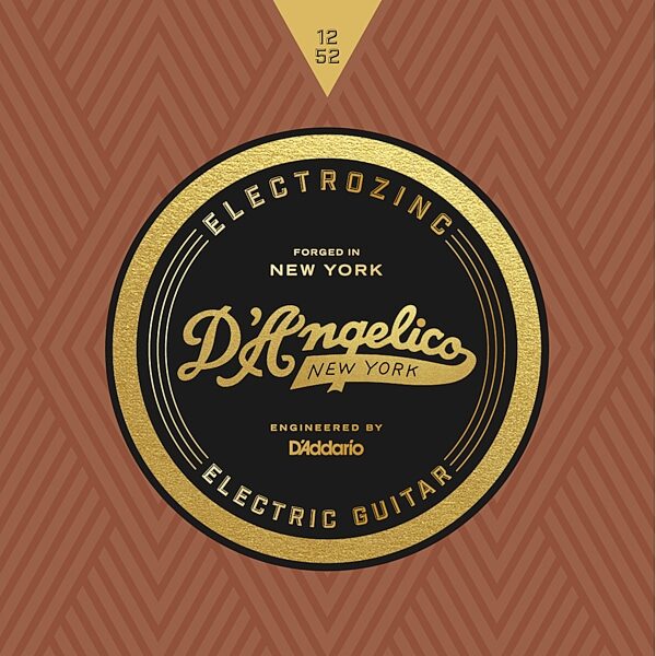 D'Angelico Electrozinc Electric Guitar Strings, Set