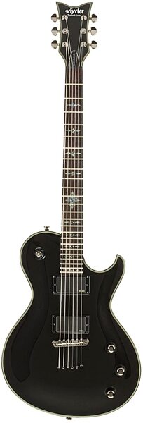Schecter Damien Solo Elite Electric Guitar, Metallic Black