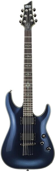 Schecter Damien Elite Electric Guitar, Dark Metallic Blue