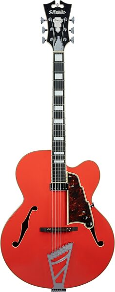 D'Angelico Premier EXL-1 Hollowbody Electric Guitar (with Gig Bag), Action Position Back