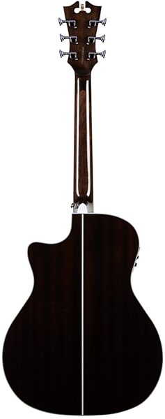 D'Angelico PG200 Premier Gramercy Acoustic-Electric Guitar, Back