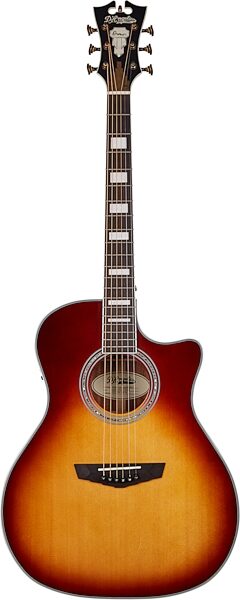 D'Angelico Premier Gramercy Acoustic-Electric Guitar, Action Position Back