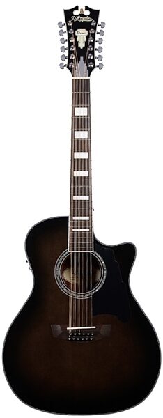 D'Angelico PG212 Premier Fulton Acoustic-Electric Guitar, 12-String, Main