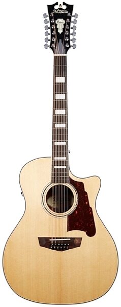 D'Angelico PG212 Premier Fulton Acoustic-Electric Guitar, 12-String, Main