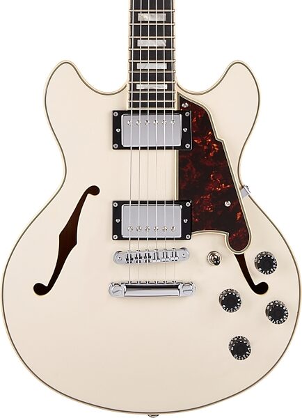 D'Angelico Premier Mini DC Stopbar Electric Guitar (with Gig Bag), Main