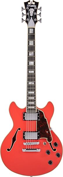 D'Angelico Premier Mini DC Stopbar Electric Guitar (with Gig Bag), Main