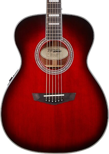 D'Angelico Premier Tammany Acoustic-Electric Guitar, Action Position Back