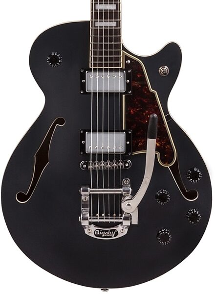 D'Angelico Bob Weir Signature Premier SS Semi-Hollowbody Electric Guitar (with Gig Bag), Closeup