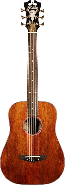 D'Angelico Premier Utica 3/4-Size Acoustic Guitar, Action Position Back