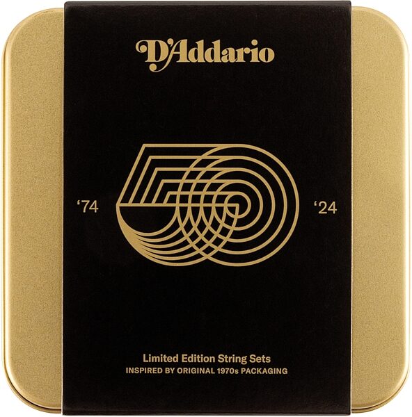 D'Addario 50th Anniversary String Bundle, New, Action Position Back