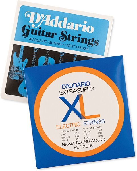 D'Addario 50th Anniversary String Bundle, New, Action Position Back