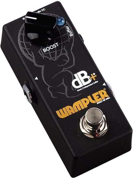 Wampler DB Plus Full Frequency Boost Pedal with Buffer, v2, View