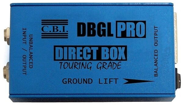 CBI DBGL Pro Passive Direct Box with Ground Lift, Main