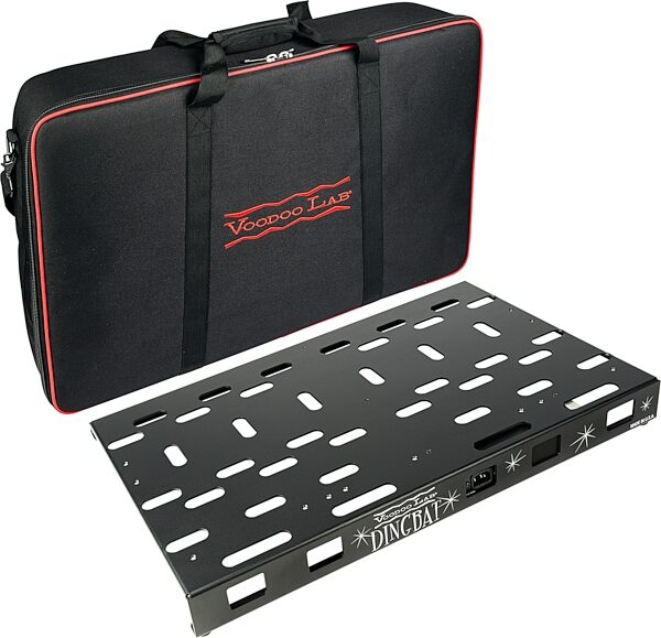 Voodoo Lab Dingbat Large Pedalboard with Bag, With PP3 Plus, Action Position Back