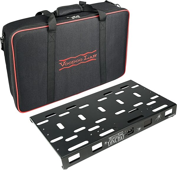 Voodoo Lab Dingbat Medium Pedalboard (with Bag), With PP3 Plus, Open Box (Very Good), Action Position Back