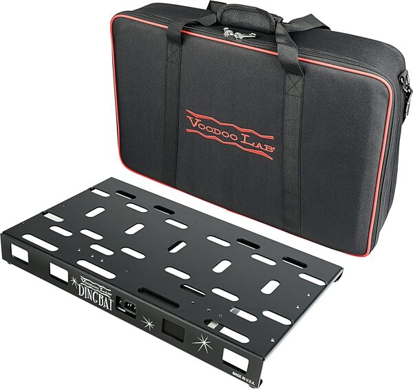 Voodoo Lab Dingbat Medium Pedalboard (with Bag), With PP3 Plus, Open Box (Very Good), Action Position Back