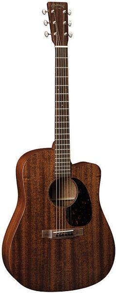 Martin DC-15ME Dreadnought Acoustic-Electric Guitar (with Case), Main