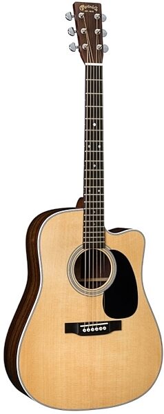 Martin DC-28E Dreadnought Acoustic-Electric Guitar (with Case), Main