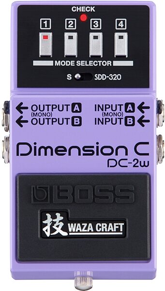 Boss DC-2w Waza Craft Dimension C Chorus Pedal, New, Main