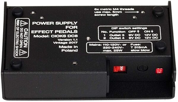 Cioks DC8 Pedal Power Supply, View3