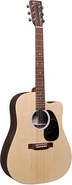 Martin DC-X2E Macassar Acoustic-Electric Guitar (with Gig Bag), Action Position Back