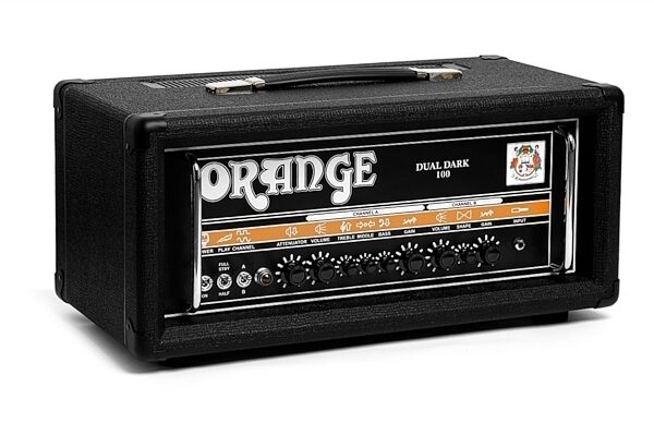 Orange DD100 Dual Dark 100 Guitar Amplifier Head, Left