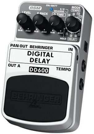 Behringer DD600 Digital Stereo Delay and Echo Pedal, Right