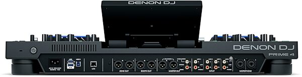 Denon DJ Prime 4 Standalone DJ System, New, Rear detail Back