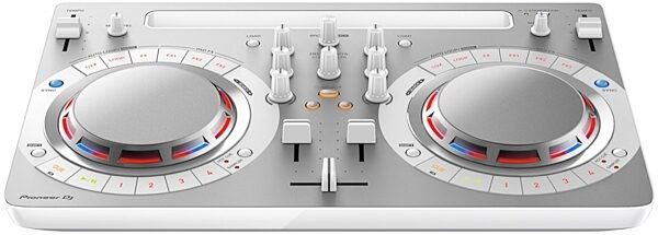Pioneer DDJ-WeGO4 Compact DJ Controller, White Front