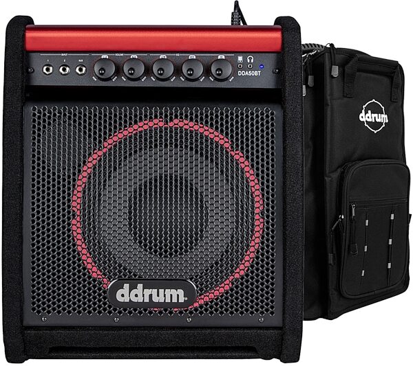 ddrum DDA50-BT Electronic Percussion Bluetooth Amplifier, pack
