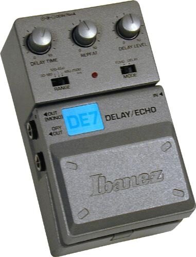 Ibanez DE7 Tone Lok Delay Echo Pedal, Main