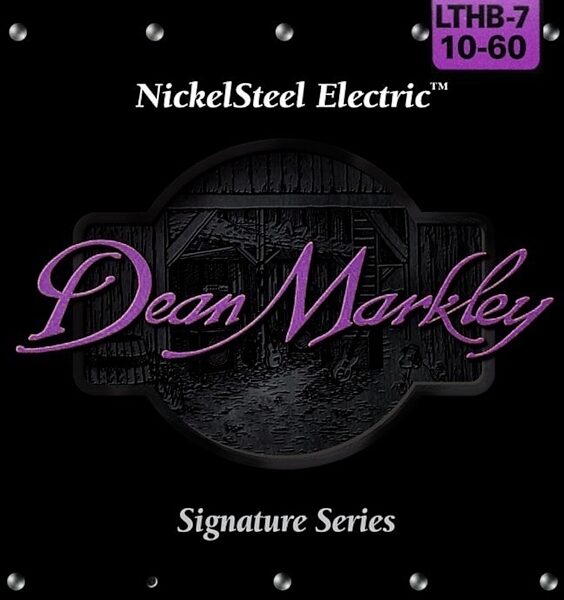 Dean Markley NickelSteel 7-String Electric Guitar String Pack, Light Top Heavy Bottom