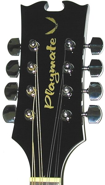 Dean Playmate A A-Style Acoustic Mandolin, Headstock