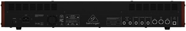 Behringer DeepMind 6 Analog 6-Voice Synthesizer Keyboard, Back