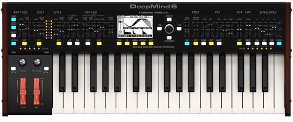 Behringer DeepMind 6 Analog 6-Voice Synthesizer Keyboard, Main