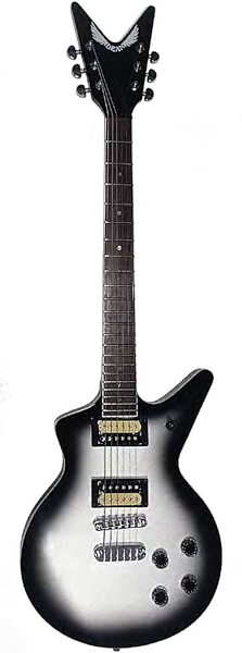 Dean Cadillac 1980 FM Electric Guitar, Silverburst, Action Position Front