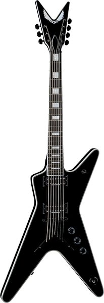 Dean ML Select 7 Electric Guitar, 7-String, Action Position Back