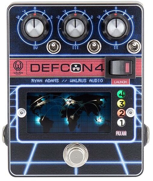 Walrus Audio Ryan Adams Signature Defcon4 Preamp Pedal, Main